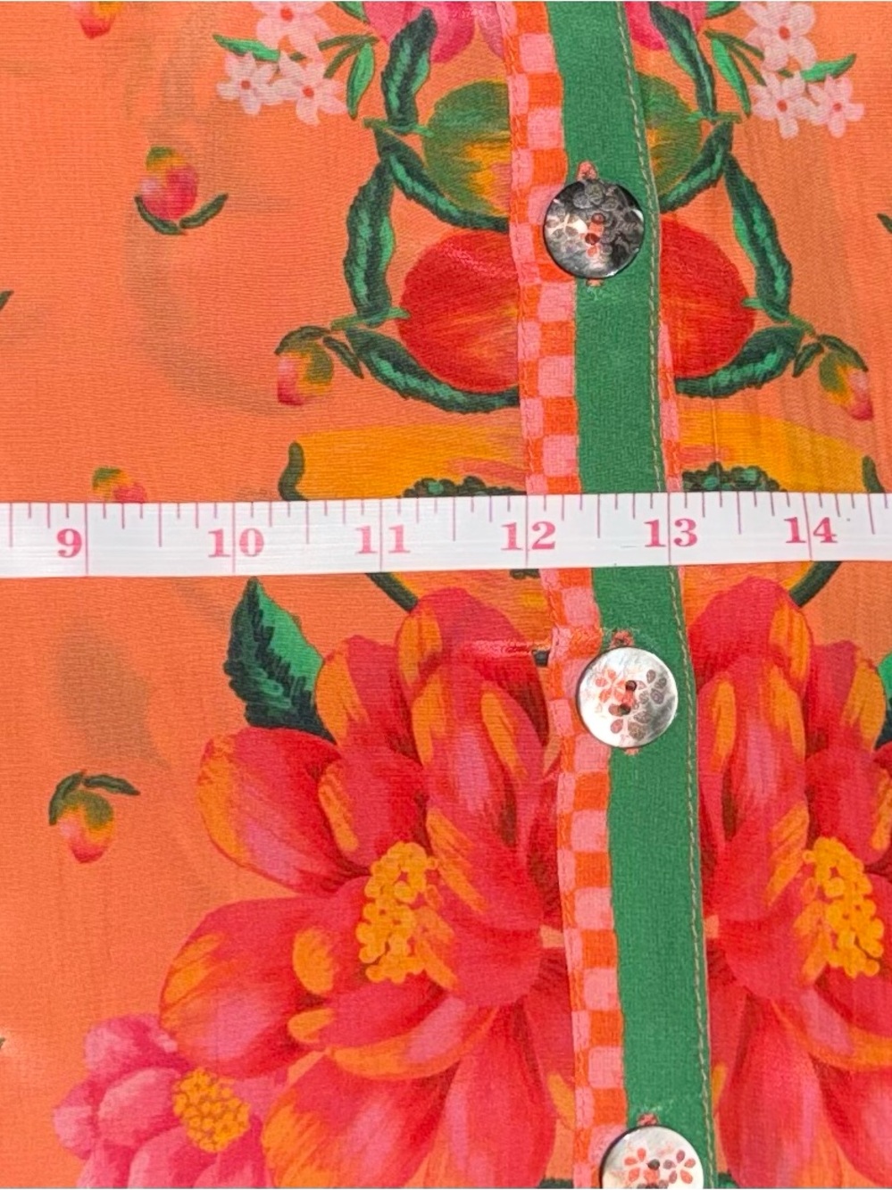 FARM Rio Fruit Garden Shirt Size XL - Picture 9 of 10
